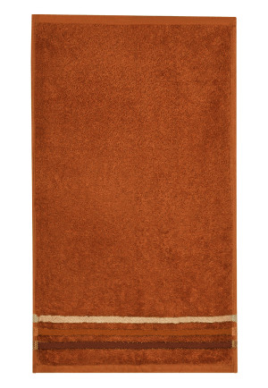Skyline Color 30x50 copper guest towel - SCHIESSER Home
